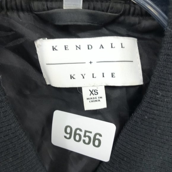 kendall and Kyllie bomber black jacket size XS - Picture 2 of 8